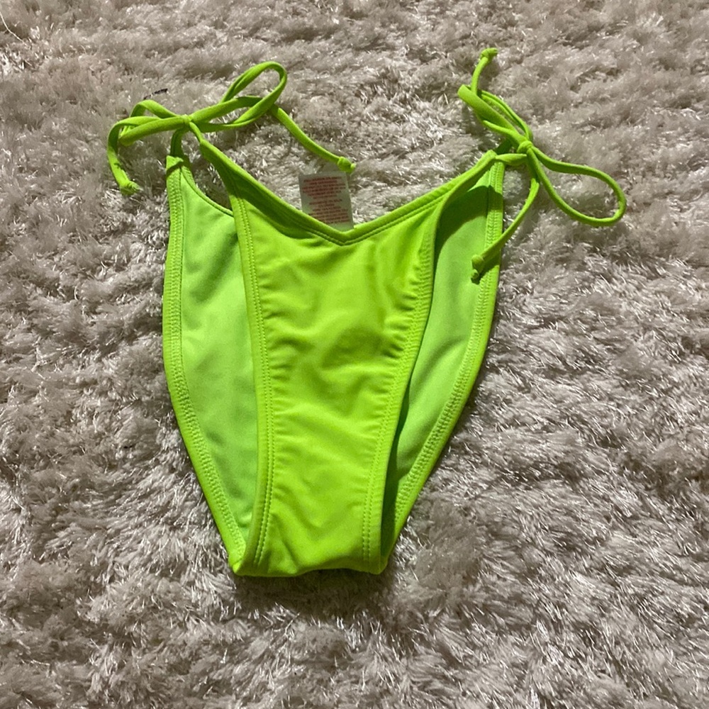 Neon bikini bottoms